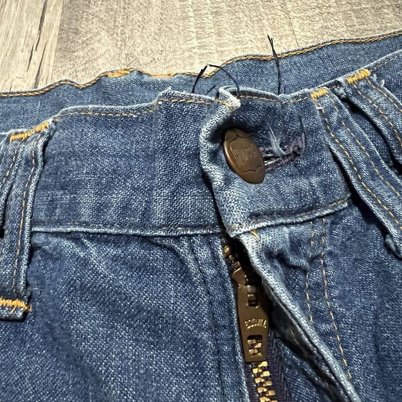 Vtg Big Smith Faded Western Denim Flare Bootcut Scoville Jeans 60s Buckaroo 30" - Picture 6 of 7